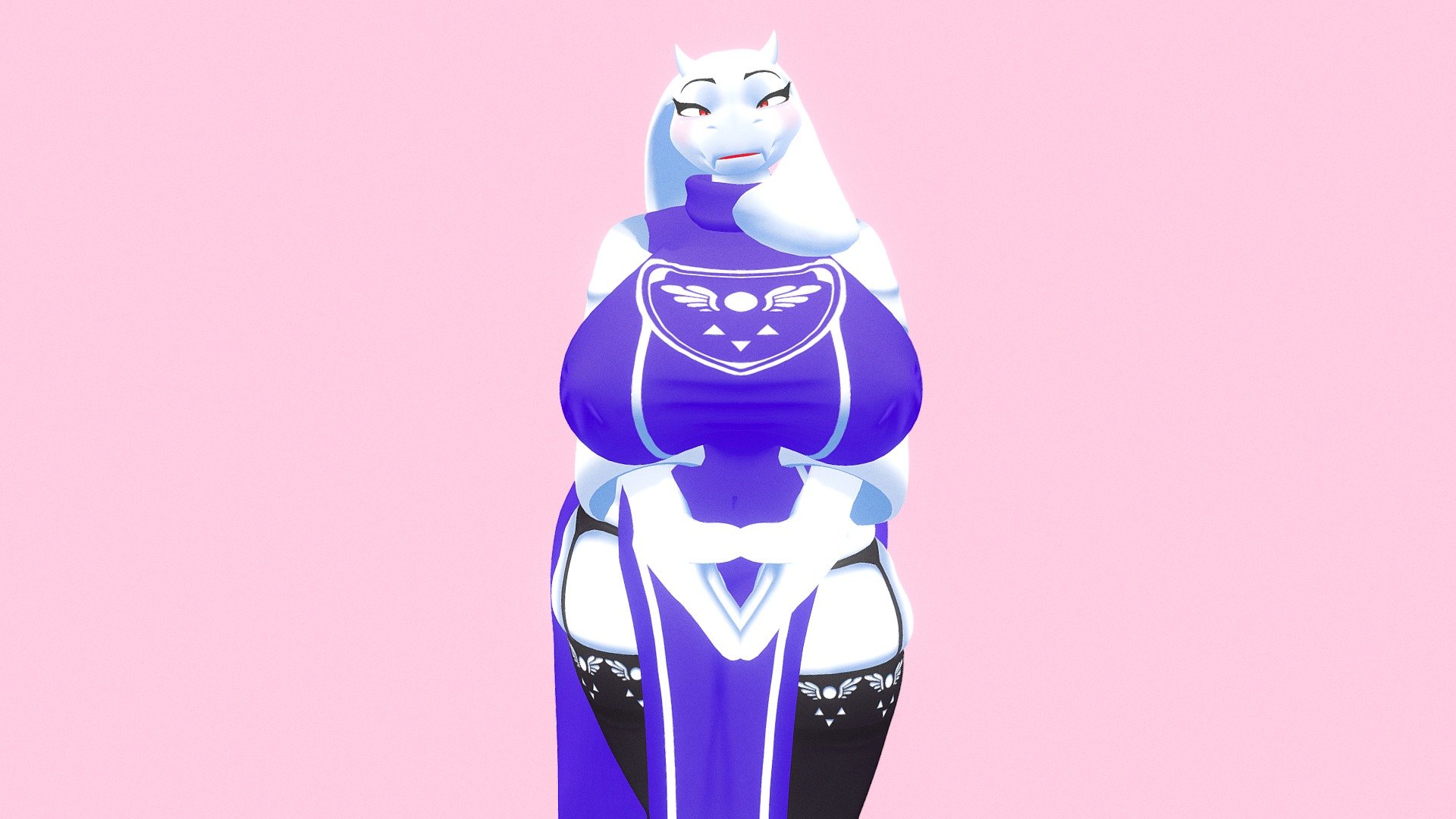 Toriel big boobs