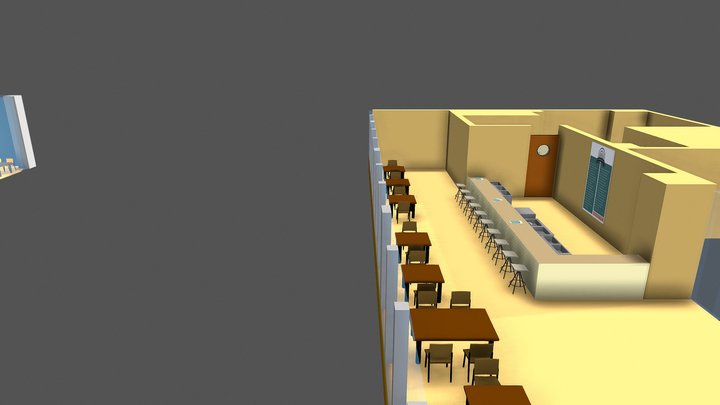 Restaurante 3D Model