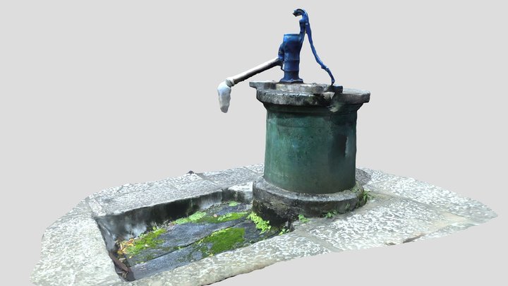 well Hongo Japan 3D Model
