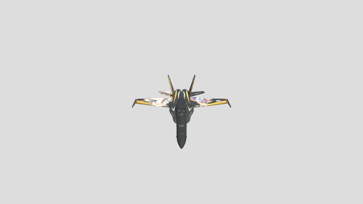F/A-18C G41 3D Model