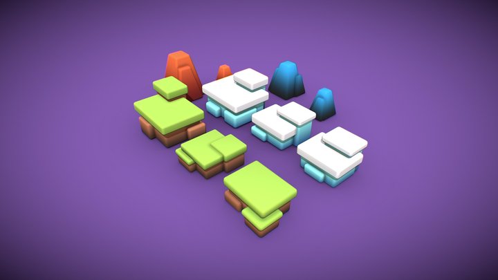 Platformer 3D models - Sketchfab