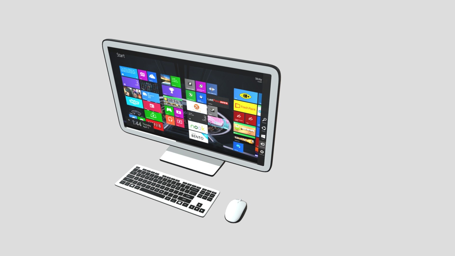 Computer - Download Free 3D model by Aleksander Buzlaev ...