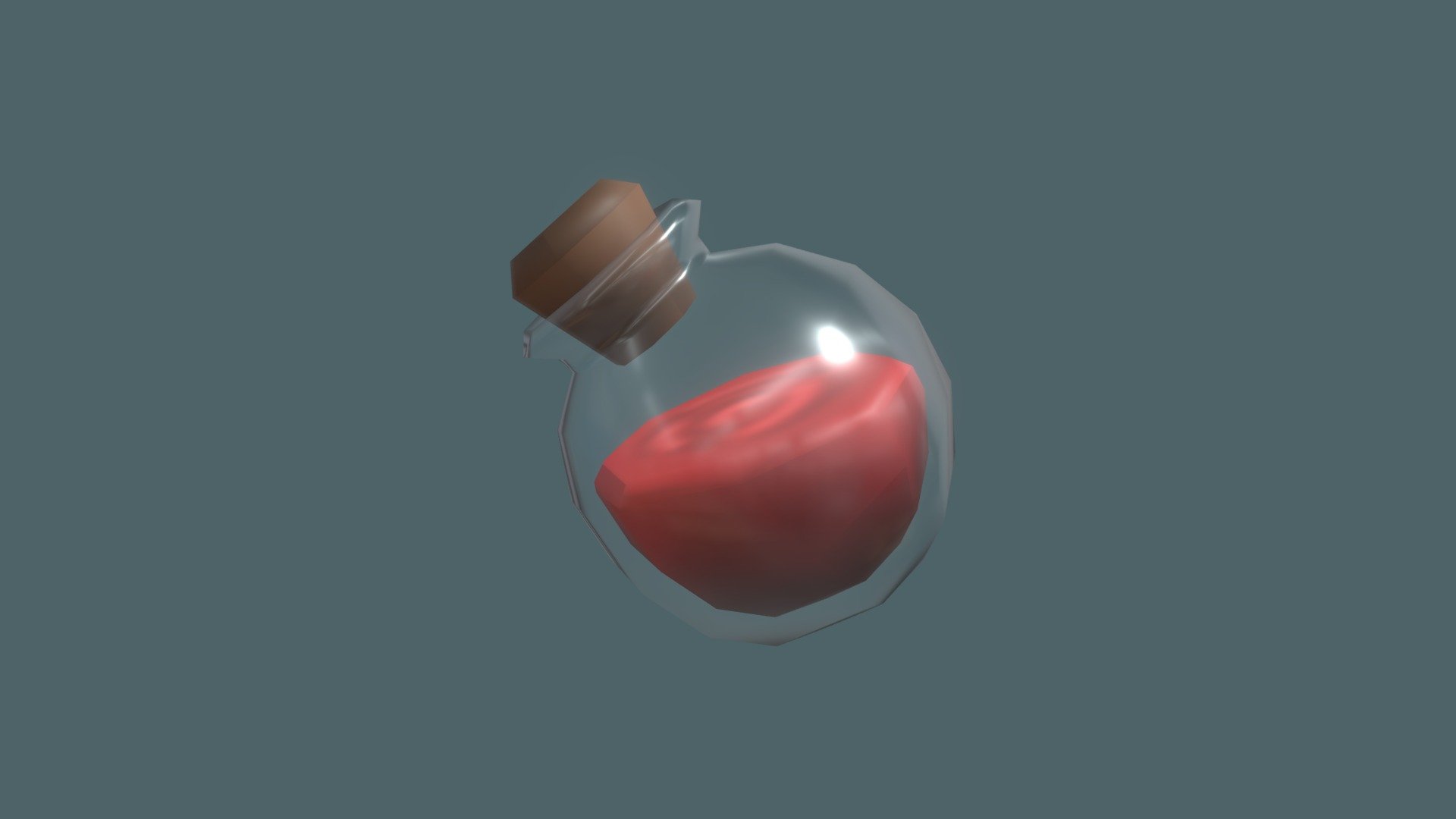 Blood bottle - Download Free 3D model by AlvinBi [99fafc6] - Sketchfab