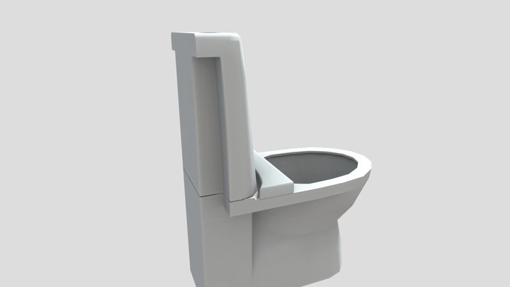 Gman Toilet 3D Model