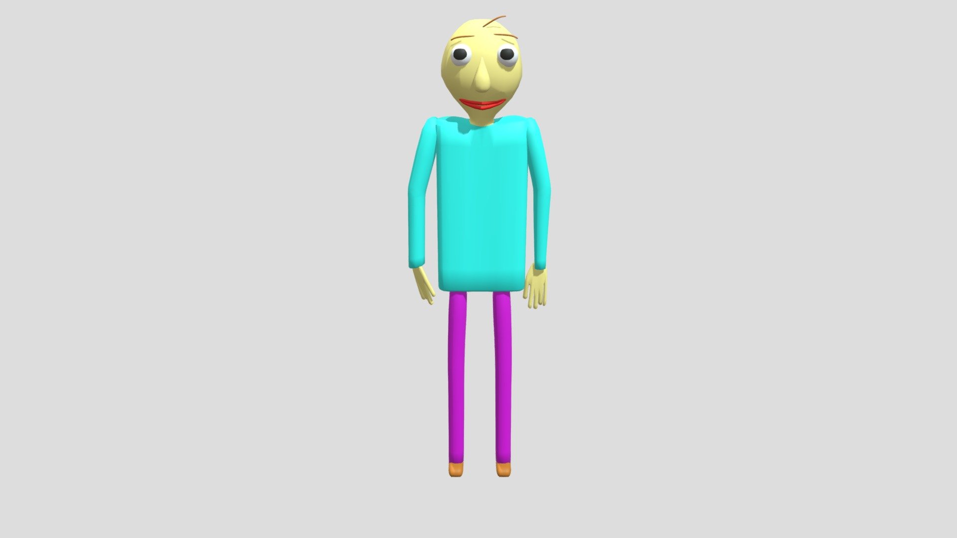 Baldi's substitute teacher 2.0 - Download Free 3D model by ...