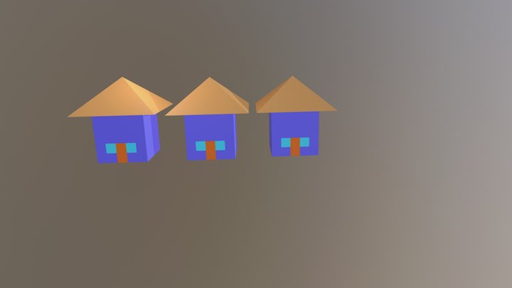 Rumah Rayyan 3D Model