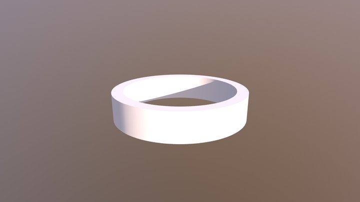Bottom Of Lego Hat 3D Model