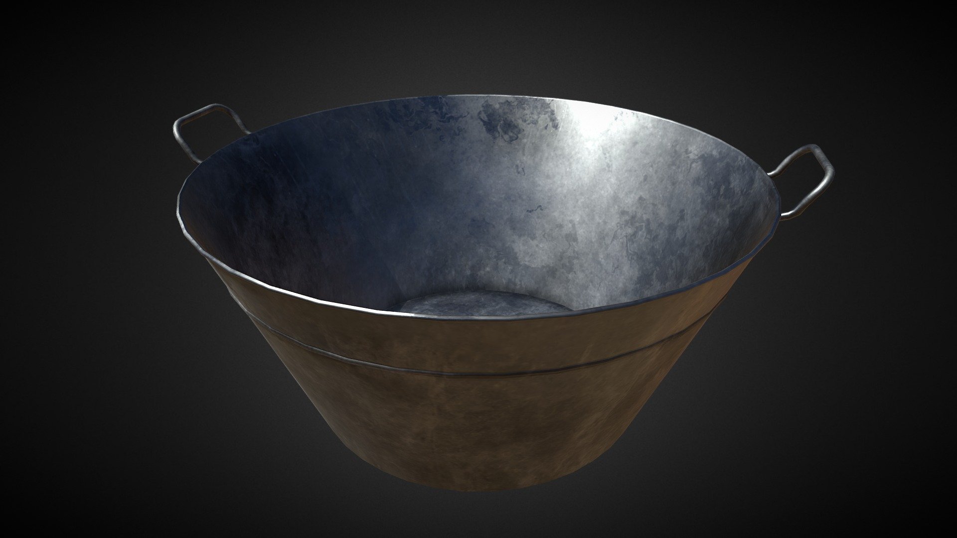 Old Large Metal Kitchen Tub - 3D model by JeffFleetwood [99fe8e8 ...