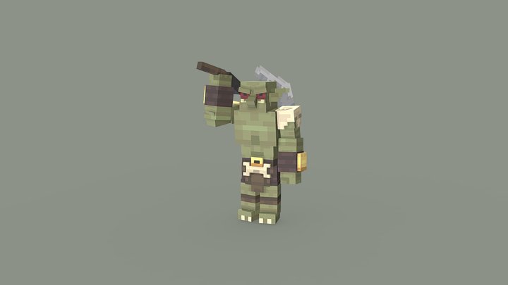 Giant goblin 3D Model