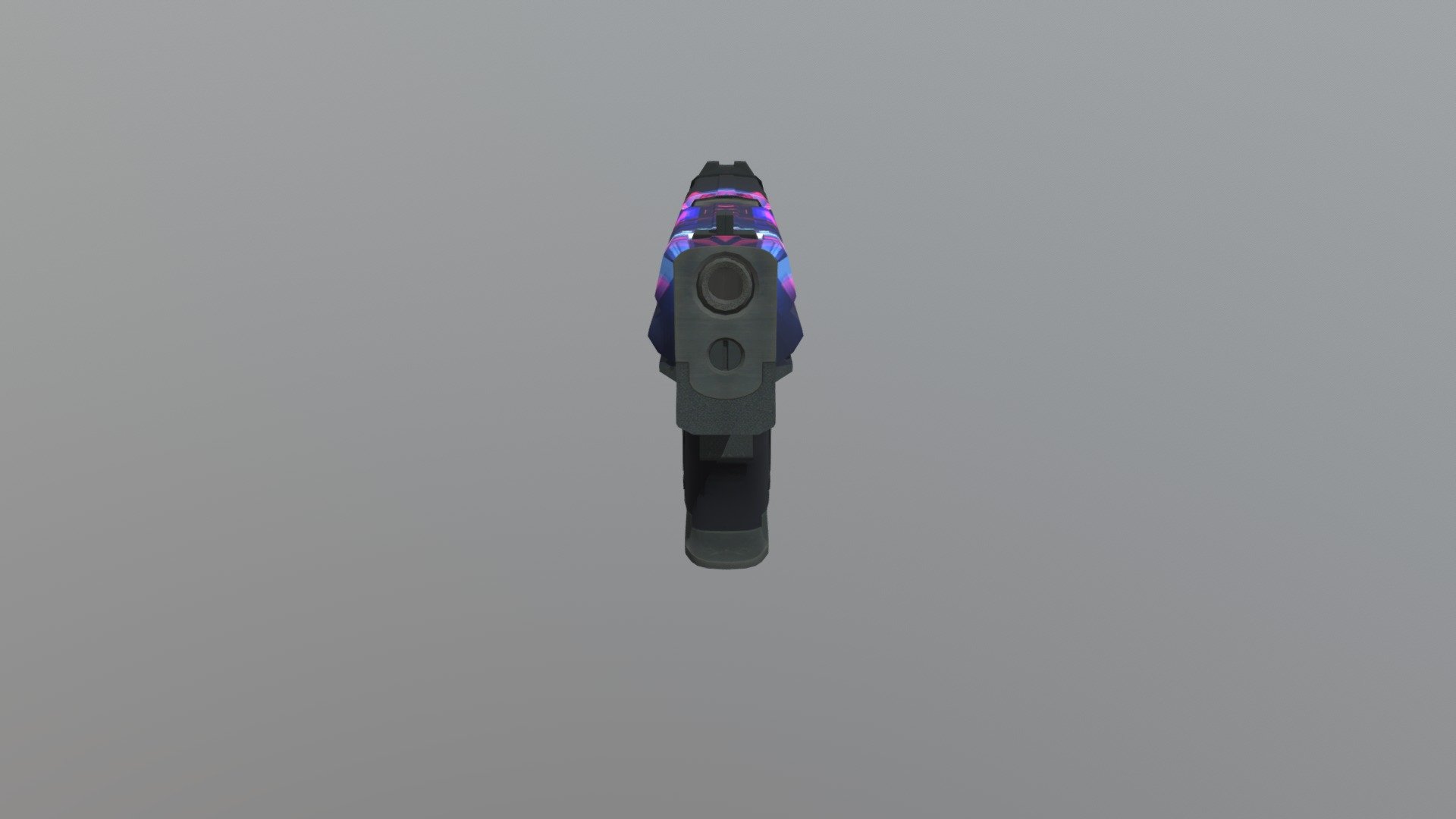 P2000 | Spray of rage [CS:GO] - 3D model by salbenfl [99ffb4a] - Sketchfab