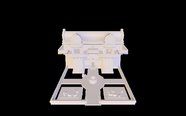 maur_civic_centre.dae 3D Model