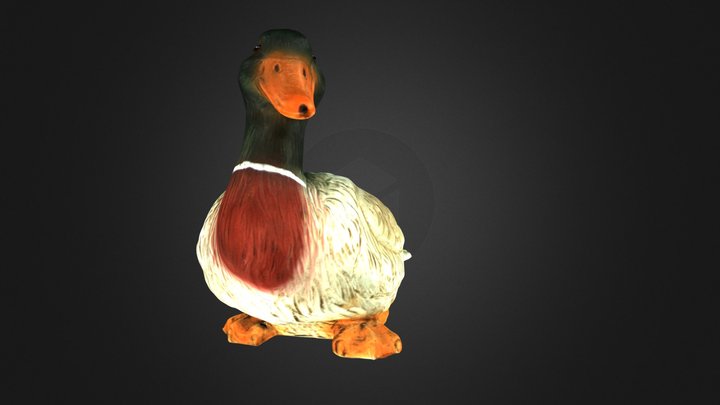 Vizup test - Duck (Original) 3D Model