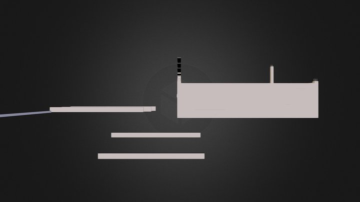 Charpente.dae 3D Model