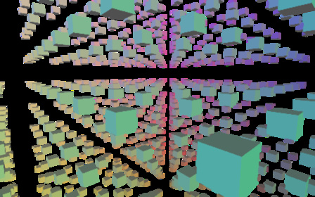 Color boxes 3D Model