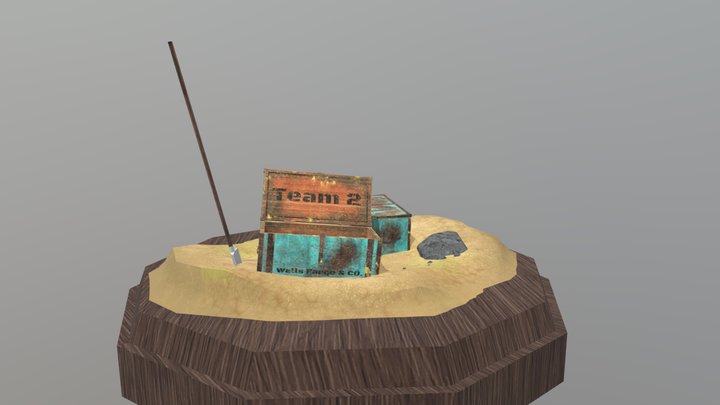 Wells Fargo & Co. Diorama Team 2 3D Model