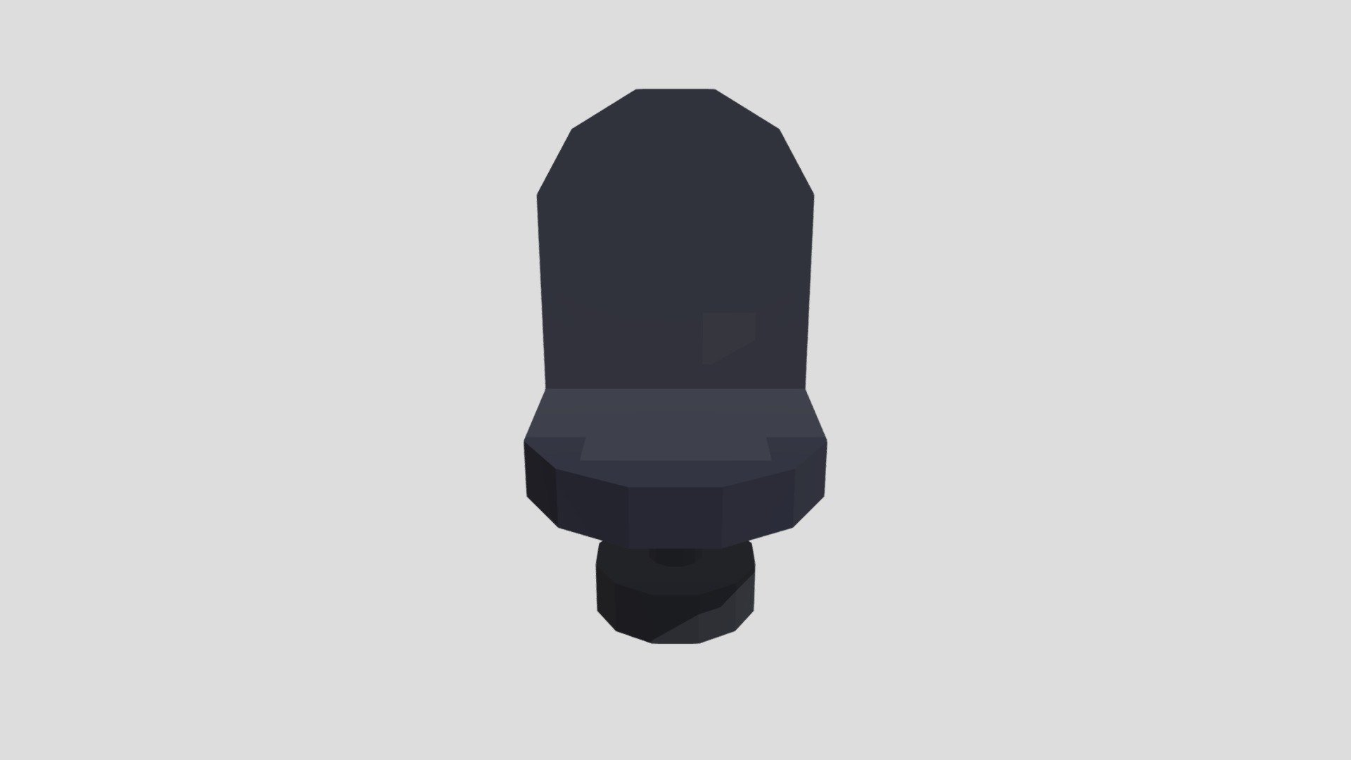 Blocky Office Swivel chair - 3D model by WaflDev [9a03fcb] - Sketchfab