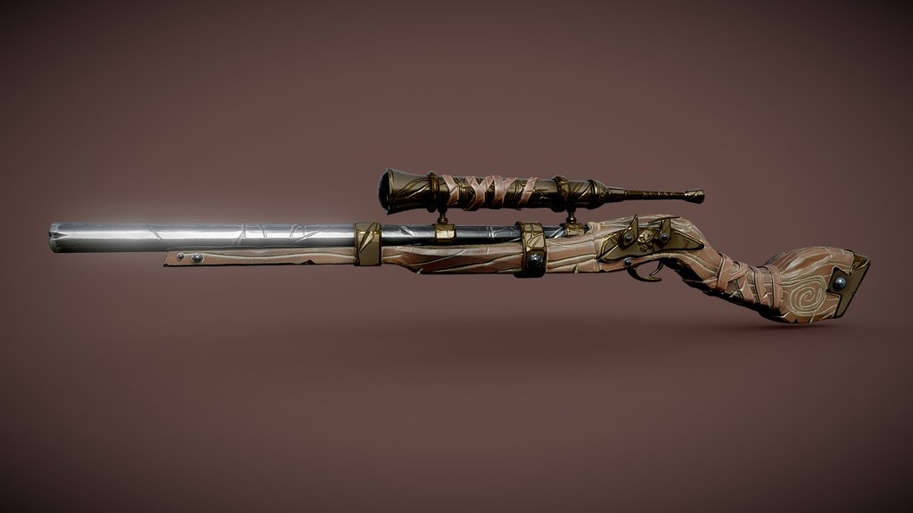 Pirate Rifle (Stylized Rifle)
