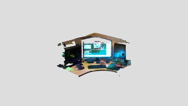 Voxel Table pt2 4mm 3D Model