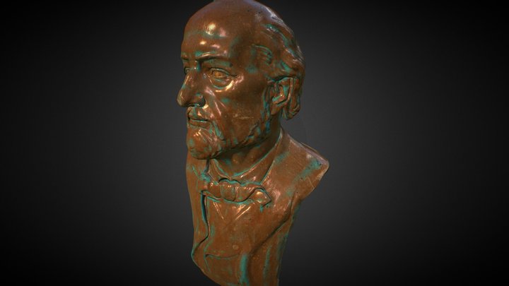 Bronze Bust 3D Model