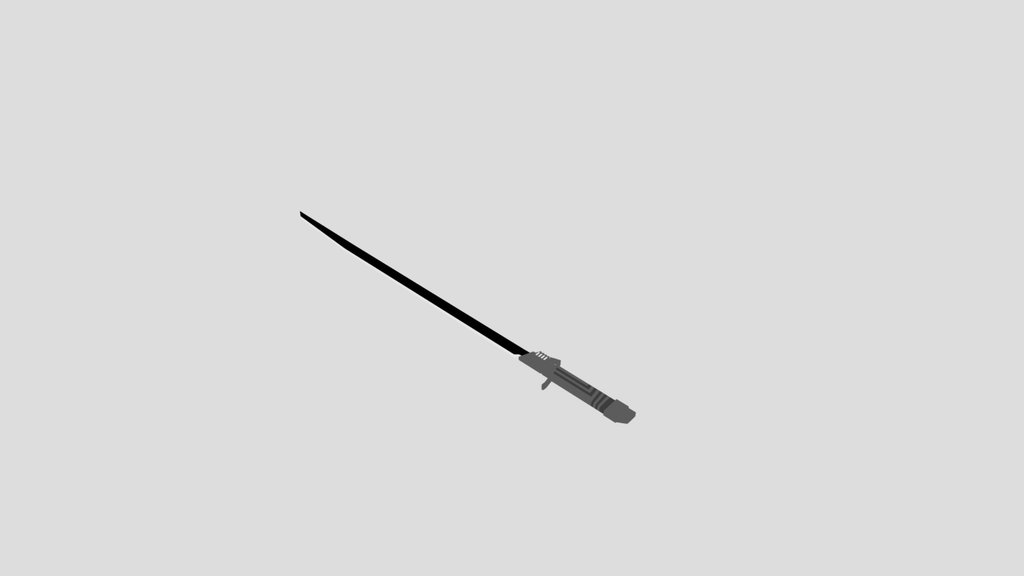 Dark Saber V3 High poly (final version)