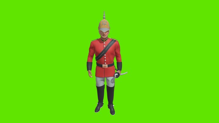 soldier 3D Model