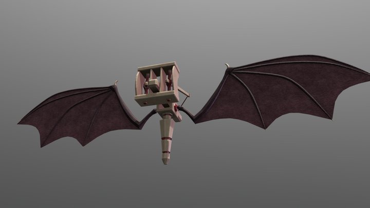 Bat-a-pult 3D Model