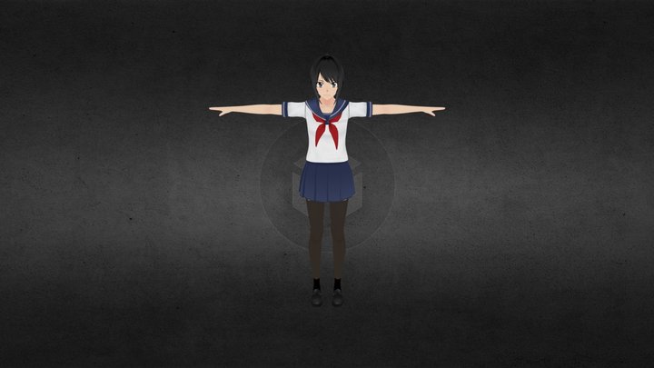 Sailor Uniform 3D Model