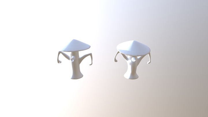 Shrooms 3D Model