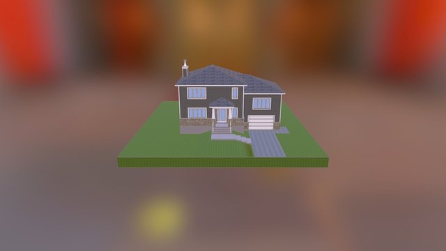 Cottage 3D Model
