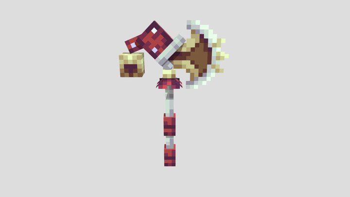 Jester axe 3D Model