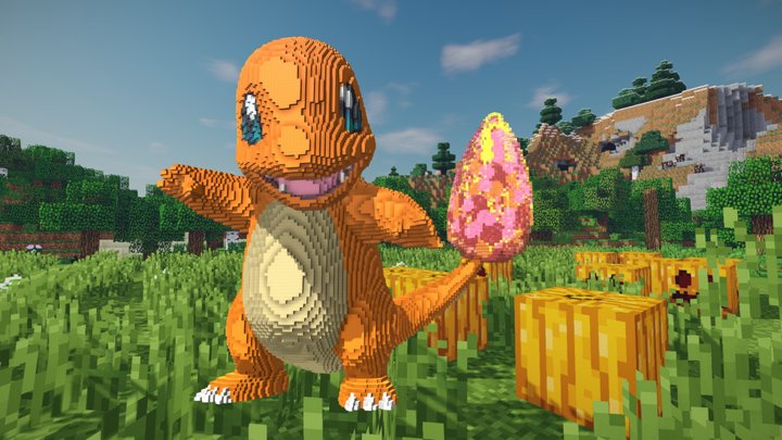 pokemon minecraft 3d