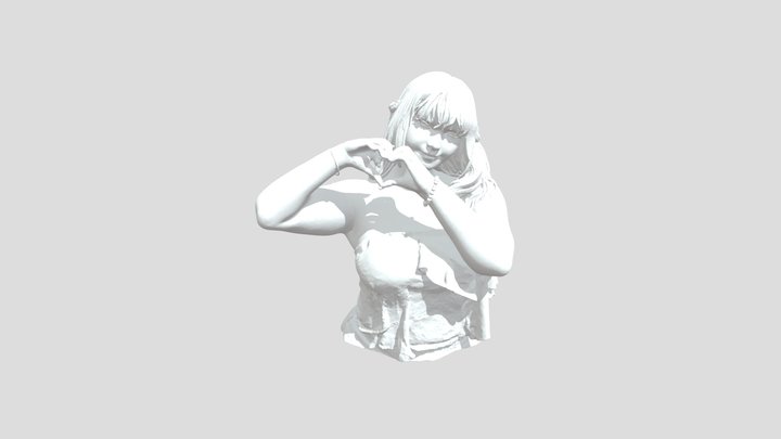 Heartfelt Gesture 3D Model