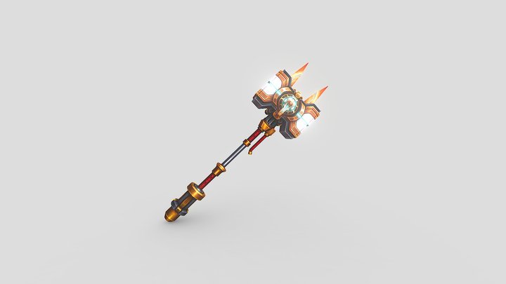 Jayce's Hammer 3D Model