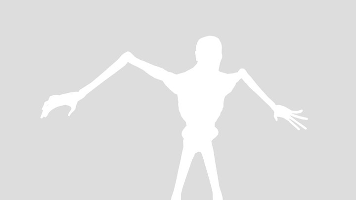 SCP 096 ANIM REAL (no copying) 3D Model