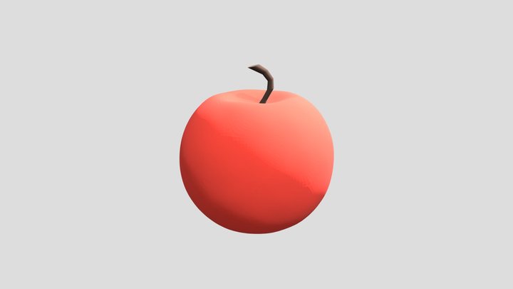 Apple 3D Model