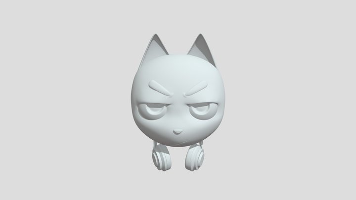 Angry 3D Model