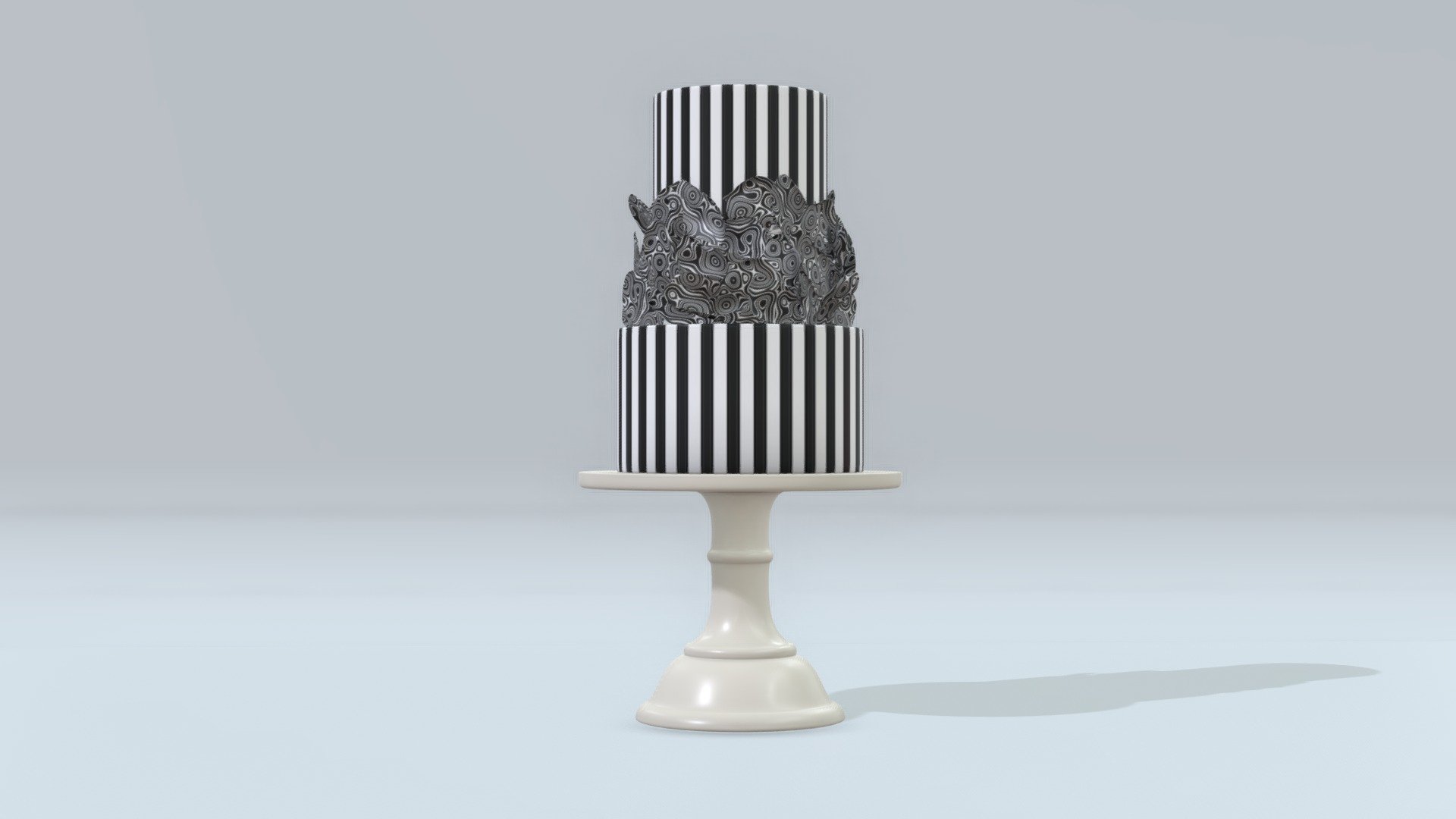 Wedding Cake Stripes