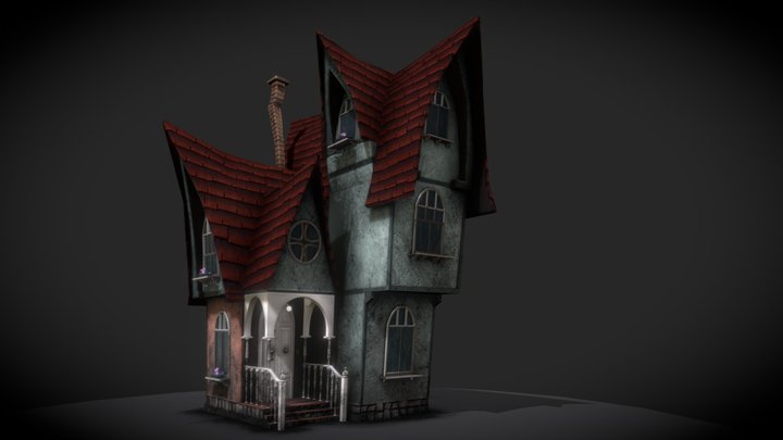 RUSTIC HOUSE 3D Model