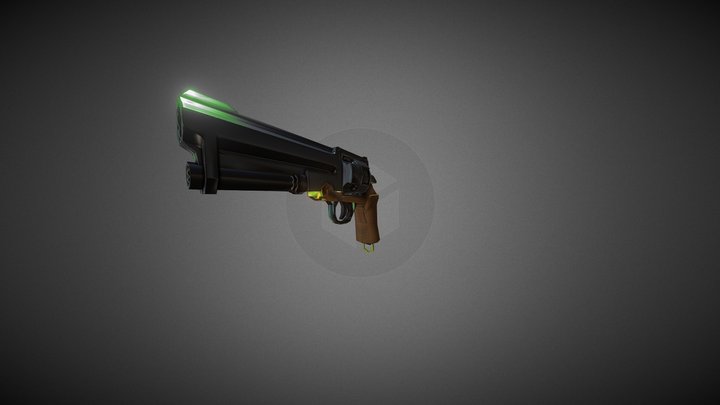 Revolver 3D Model