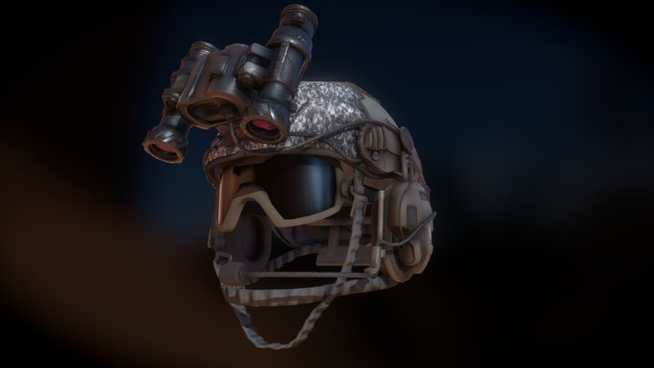 tactical helmet 3D Model