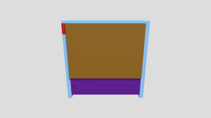 PC-TABLE - Fully Covered 3D Model