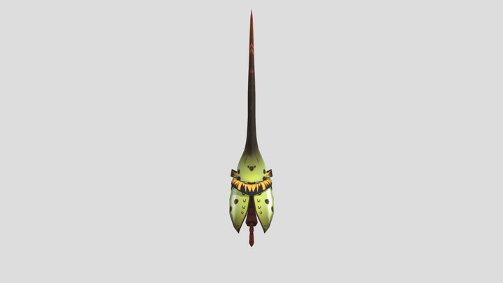 Bug Sword 3D Model