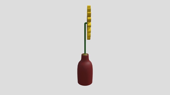 Sunflower 3D Model