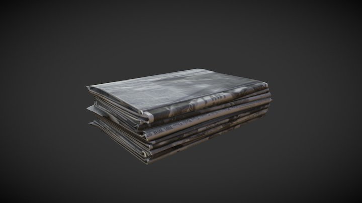 WIP - Props  NewsPaper 3D Model