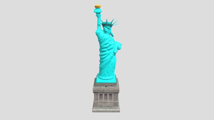 Statue of Liberty 298 3D Model