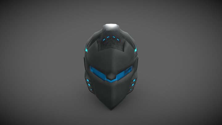 Liam Allister - Scorpion Helmet 3D Model