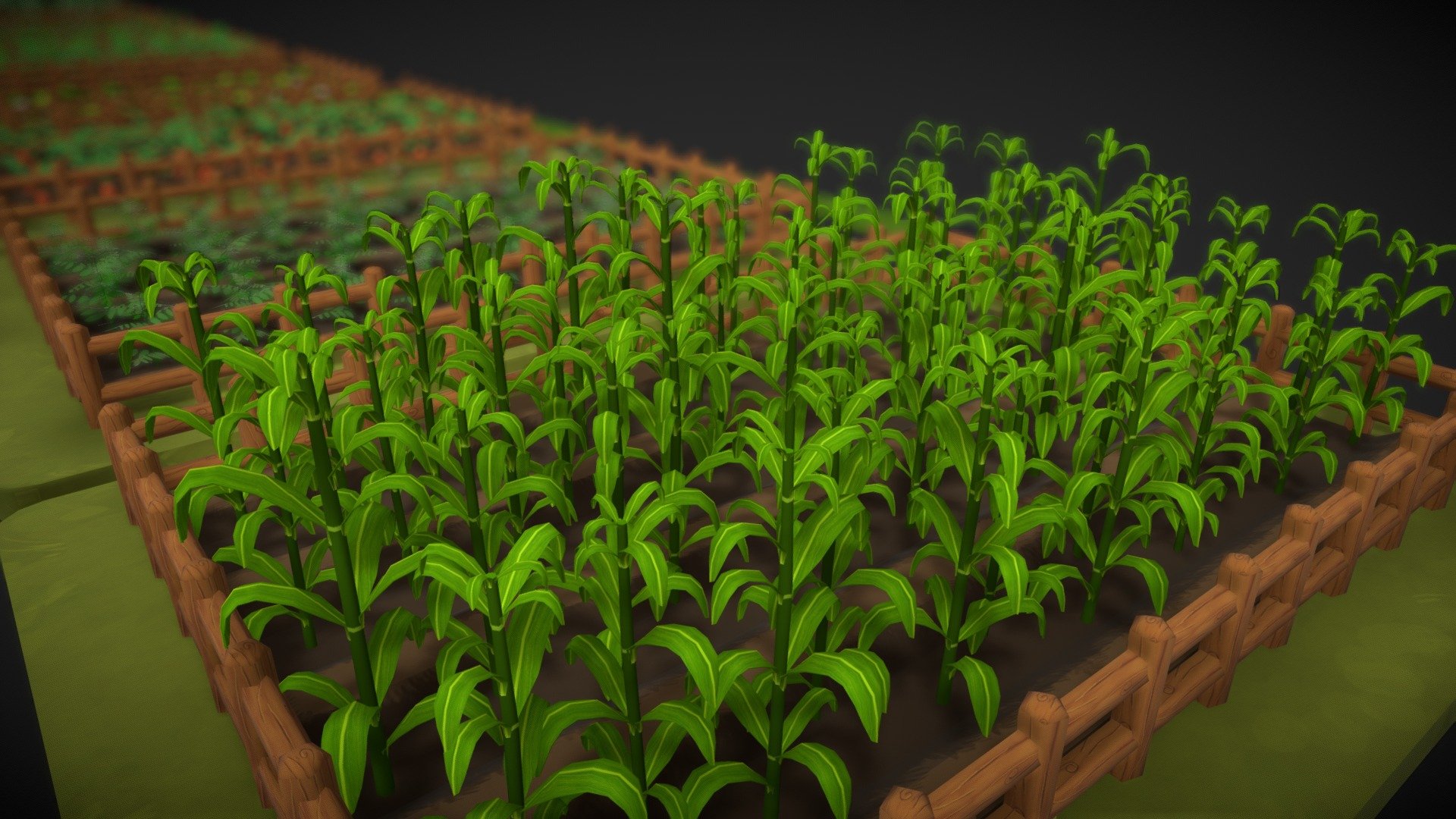 Vegetable Plants Buy Royalty Free 3D model by Deepak_Sharma [9a11d5a