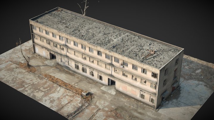 Abandoned building – Modelo 3D gratuito STL