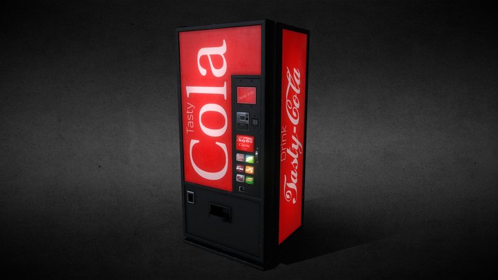 Vending Machine 3D Model