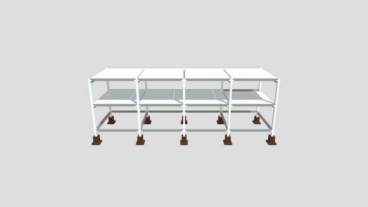 DXF 3D 3D Model